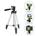 Tripod 3110 Light Weight Portable Aluminium - Silver (includes phone holder) - UNBOXED DEAL