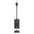 Orico USB External Sound Card with 2 x Headset and 1 x Microphone port and Volume Control - Black -