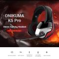 ONIKUMA K5 Stereo Gaming Headset for PS4 PC Xbox - Grey Camo