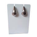 Miglio Burnished Silver Earrings