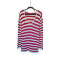 Cotton jersey - Red/White