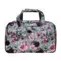 Cotton Road Overnight Bag - Green & Pink Floral