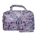 Cotton Road Travel Bag - Floral - Lilac & Purple