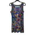 Sleeveless Dress - Pansies