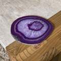 Agate Slice - Purple - Size 5 (13cm x 12cm)