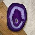Agate Slice - Purple - Size 7 (17cm x 13cm)