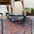 The Triple Protection Bracelet (10mm) Green