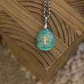 Water Drop Necklace - Turquoise