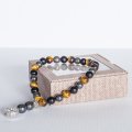 Triple Protection Worry Beads (Tigers eye, Hematite & Obsidian)