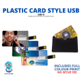 Plastic Card Style USB
