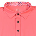 Handee Short Sleeve Smooth Polyester Mens Shirt -Red