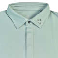 Handee Short Sleeve Premium Pique Knit Men's Shirt- Green