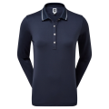 FootJoy Ladies Thermal Jersey Long Sleeve Golf Polo Shirt