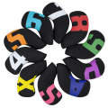 Funky Black Colourful Iron Covers