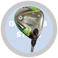 Second Hand Callaway Epic Flash 3 Wood With Cover**