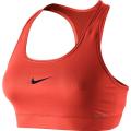 Nike Victory Compression Women's Sports Bra - Max Orange and Black - Smal