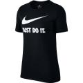 Nike Women's Swoosh T Shirt - Black - Large