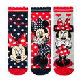 Minnie Mouse 3 Pack Anklet Socks - 9 - 12 Years
