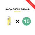 Airscream AirsPops ONE USE 6ml Bulk Bundle (10 Pack)