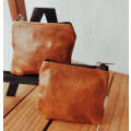Leather Twin Coin Purses