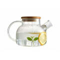 Elegant Glass Teapot / Kettle with lid (1L)