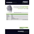 PIONEER SAFETY Cotton PVC Polka Double Sided Gloves Enhanced Grip G034