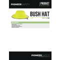 PIONEER SAFETY Bush Hat High Visibility With Silver Reflective Tape