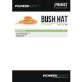 PIONEER SAFETY Bush Hat High Visibilty With Reflective Tape Orange