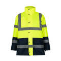 PIONEER SAFETY Jacket Parka 5 In 1 Lime/Navy