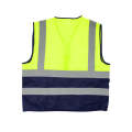 PIONEER SAFETY Vests Signaling With Zip Id Pocket Lime/Navy