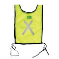 PIONEER SAFETY Bib Reflective Fluorescent Lime ( 10 Pack )