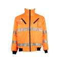 PIONEER SAFETY Bunny Jacket Detachable Sleeves Orange