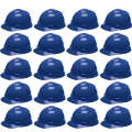 Cap Safety (Peak) R/Blue Lined ( 20 Pack )