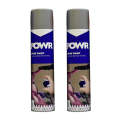 POWR Spray Paint Metal Aluminium 300ml ( 2 Pack )