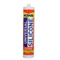 POWR Universal Silicone Sealant Clear 260ml Cartridge ( 24 Pack )