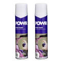 POWR Spray Paint Standard Satin White 300ml ( 2 Pack )