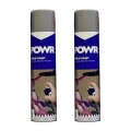POWR Spray Paint Metal Silver Wheel 300ml ( 2 Pack )