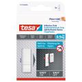 TESA Powerstrips Sensitive Surface 0.5kg 9 Adhesive Strips Wallpaper/Plaster