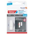 TESA Powerstrips Sensitive Surface 0.5kg 9 Adhesive Strips Wallpaper/Plaster