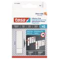 TESA Powerstrips Sensitive Surface 1kg 6 Adhesive Strips Wallpaper/Plaster