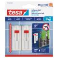 TESA Adhesive Nail Adjustable 2x3kg - Smooth And Solid Indoor Surfaces - Tiles and Metal