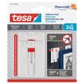 TESA Adhesive Nails Adjustable 2x2kg - Sensitive Surfaces - Wallpaper and Plaster