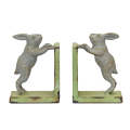 Bookends - Curious Hares