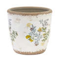 Ceramic Planter - Fine Bouquet 16.5cm