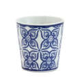 Ceramic Tumbler - Moroccan Blue & White