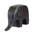 Ornament - Ebony Elephant 12cm