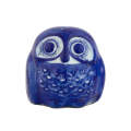 Owl - Ceramic Deep Blue & White