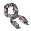 Scarf - Kitty Collage Grey