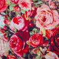 Scarf - Pink & Red Roses