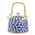 Teapot - Blue Daisies